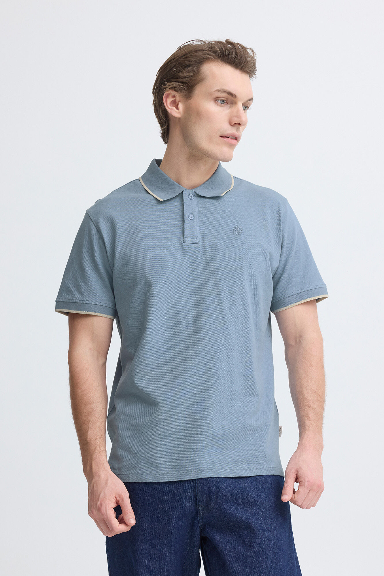Blend Piqu&eacute; Polo Shirt