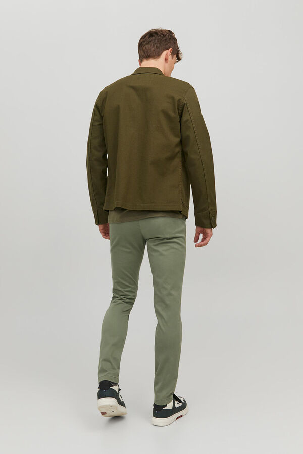 Jack & Jones Slim fit chinos green