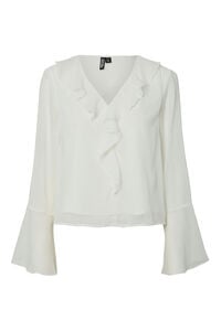 Pieces Langärmelige Bluse