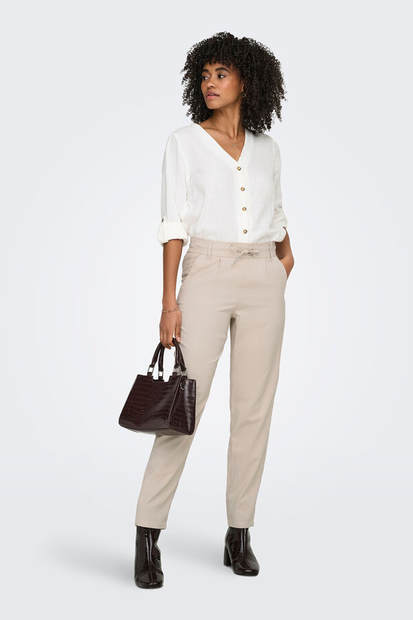 Only Regular fit trousers marron