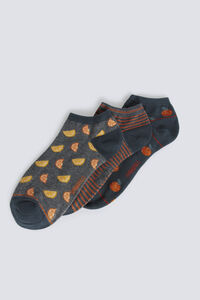 Springfield Orange ankle socks 3-pack