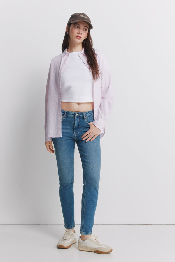 Springfield Push-up jeans blue