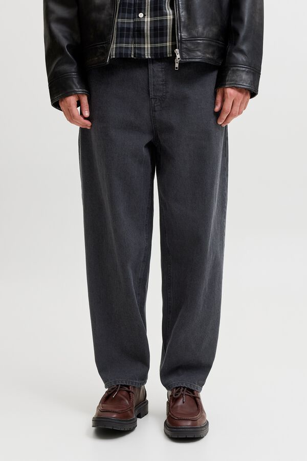 Jack & Jones Loose fit 5 pocket jeans black