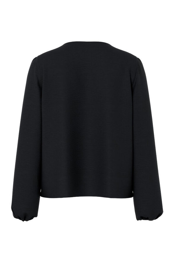 Pieces Blouse with bows  Crna