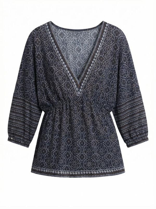 Springfield Batwing sleeve T-shirt blue