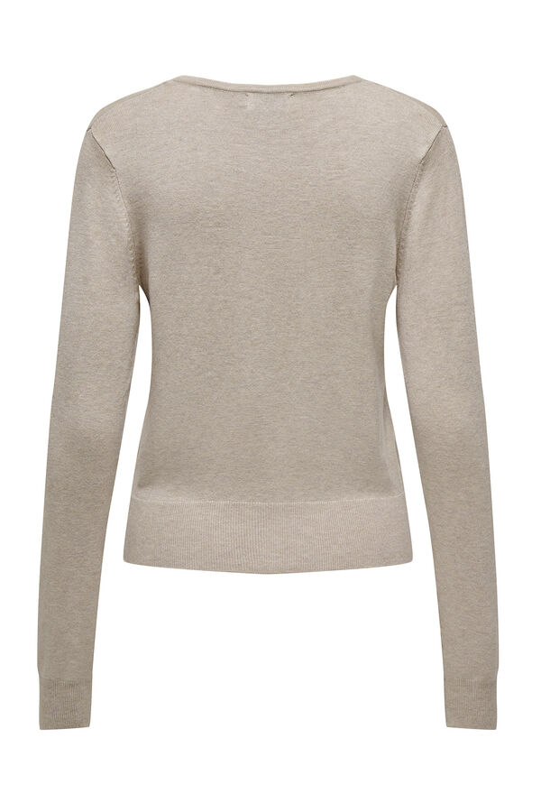 Only Fine knit jumper white