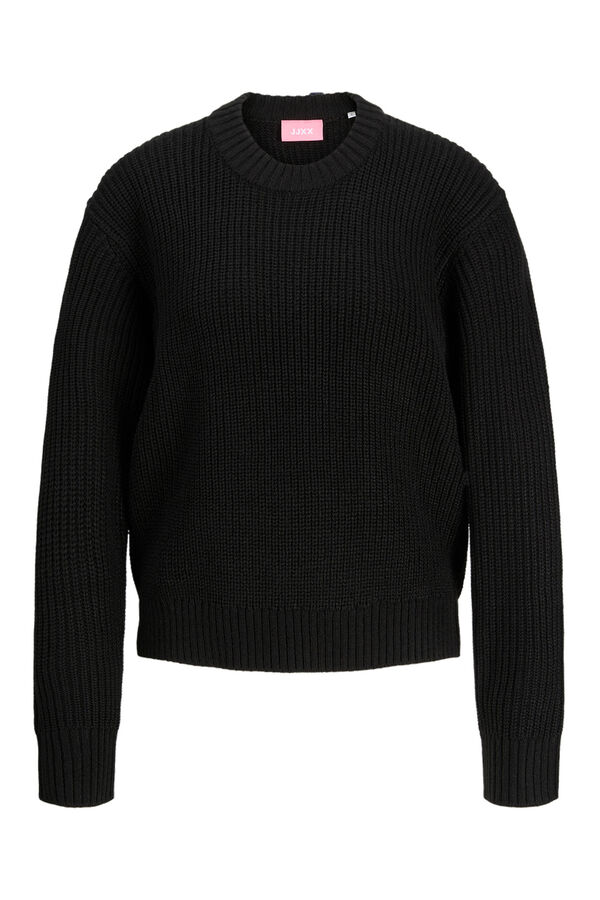 Jack & Jones Basic jersey-knit knit jumper black