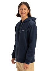 Quiksilver Sudadera con capucha y cremallera azul