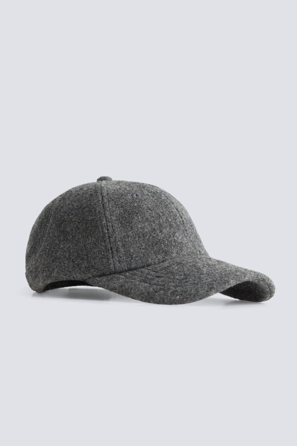 Springfield Wool baseball cap grey
