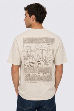 Only & Sons Camiseta print trasero manga corta