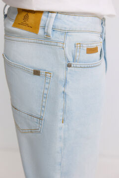 Springfield Ultraleichte Slim-Fit-Jeans-Bermudas