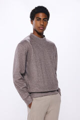 Springfield Textured sweatshirt boja peska