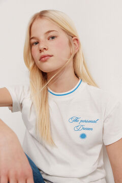 Springfield Kids T-shirt rebel manga curta para menina