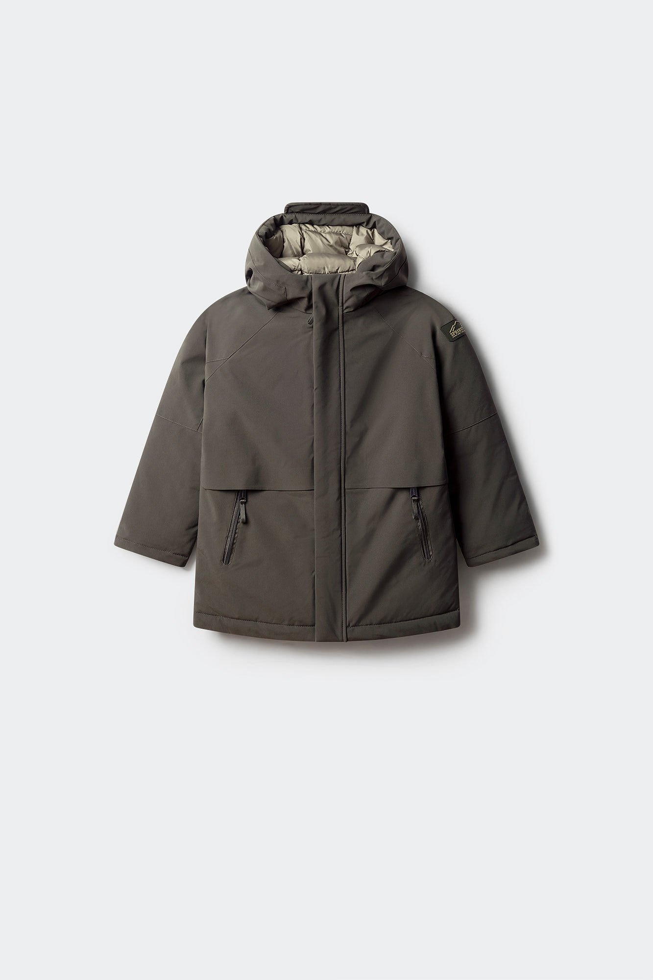 Springfield Kids Smeđa parka jakna za decu