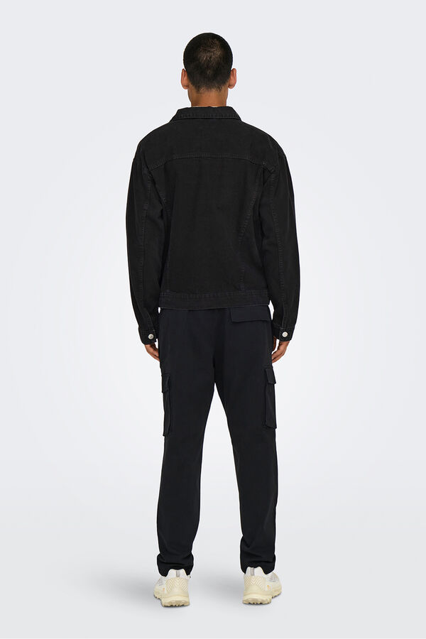 Only & Sons Denim jacket black