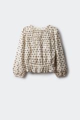 Springfield Kids Blusa manga larga niña blanco