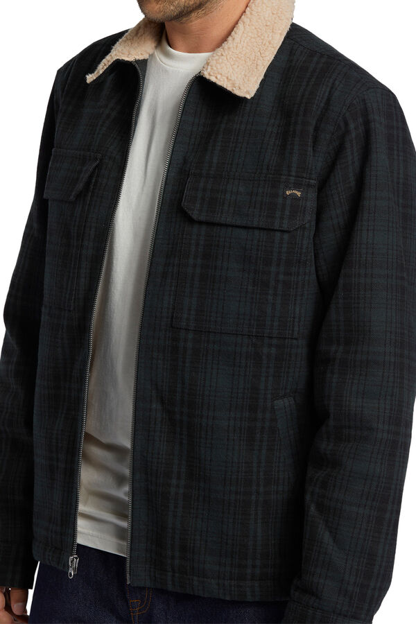 Billabong Men's Sherpa lining Jacket green