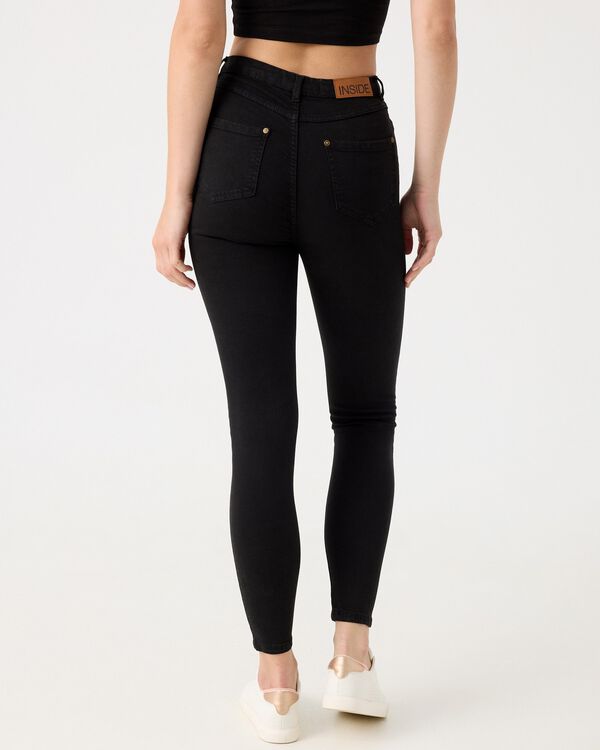 Inside Pantal&oacute;n Skinny High Rise negro