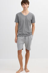 Inside Short pyjamas set grey