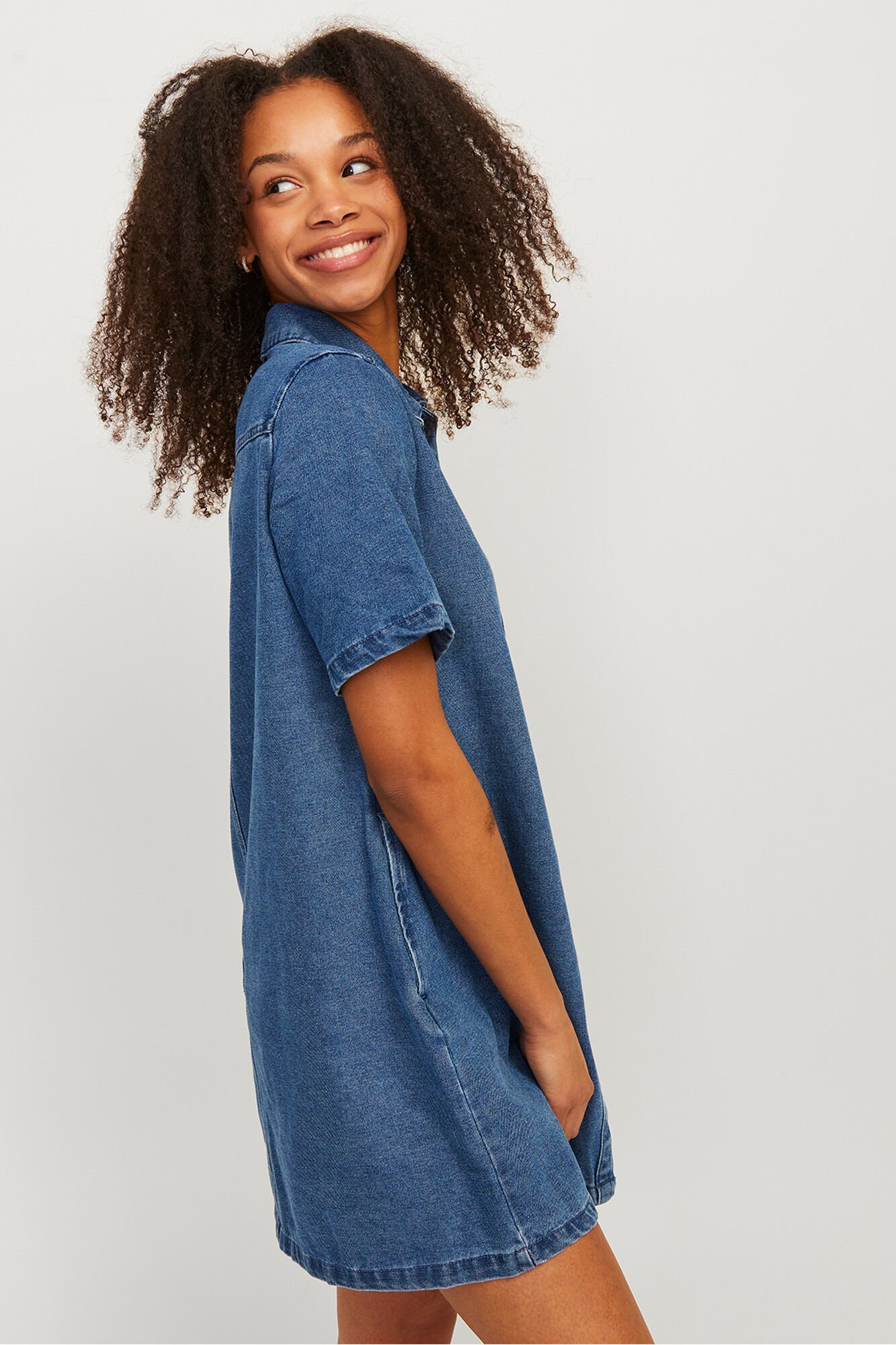 Jack & Jones Vestido curto denim