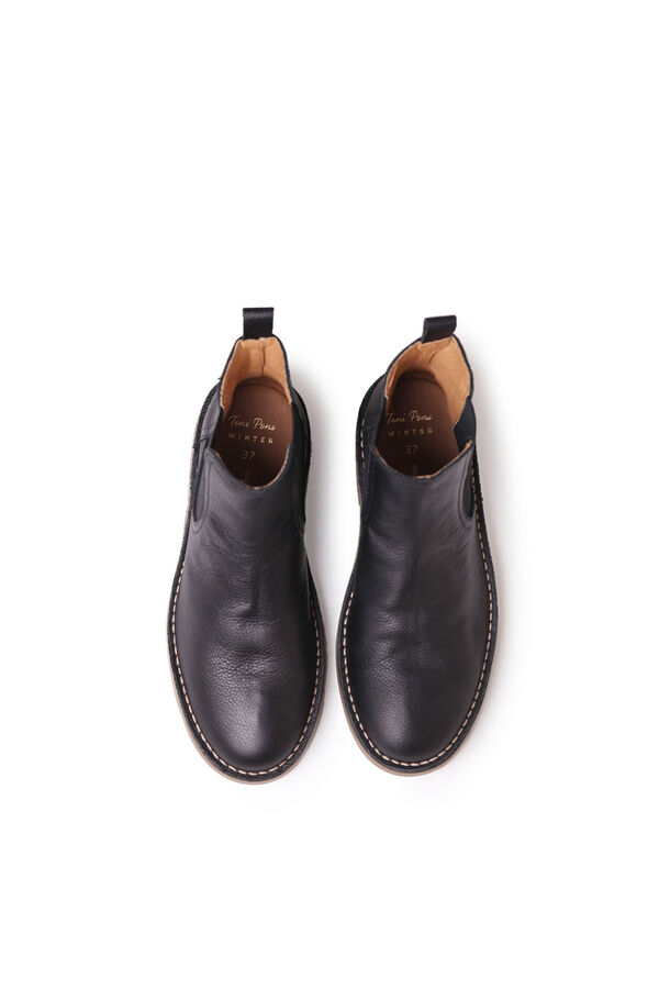 Toni Pons Leather ankle boot black