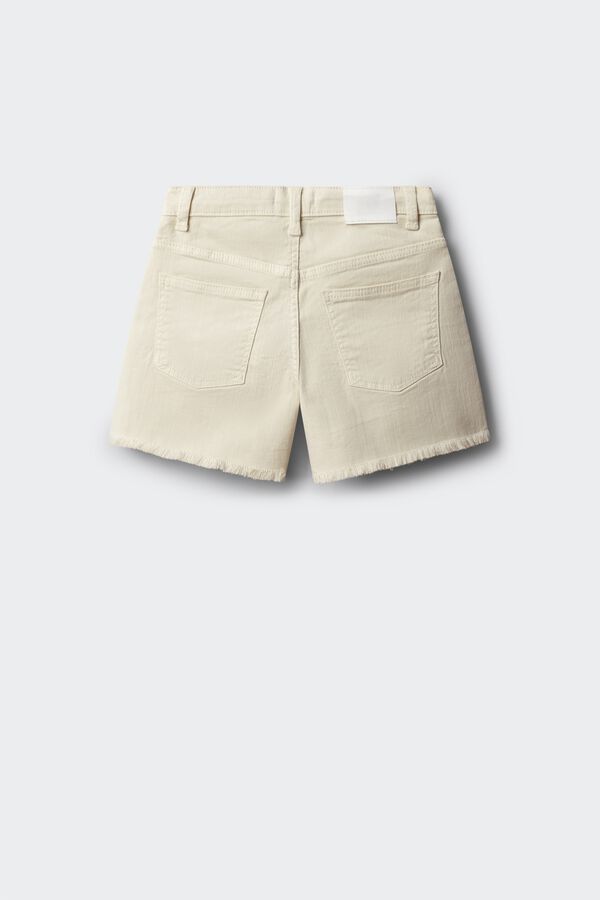 Springfield Kids Short denim b&aacute;sico ni&ntilde;a blanco