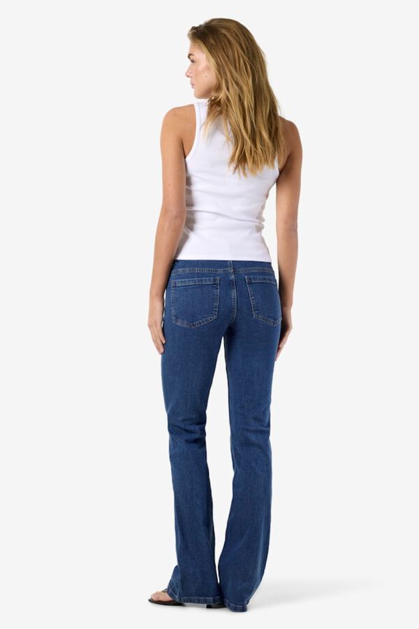 Noisy May Straight with front pockets jeans blue