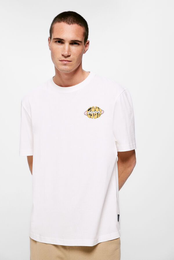 Springfield Groovy T-shirt ecru