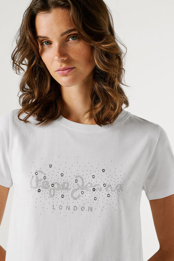 Pepe Jeans Short-sleeved T-shirt white