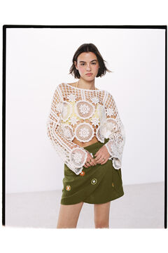 High Spirits Haut Crochet  marron