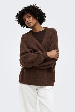 Only Offener gestreifter Cardigan