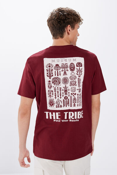 Springfield T-shirt the tribe rouge royal