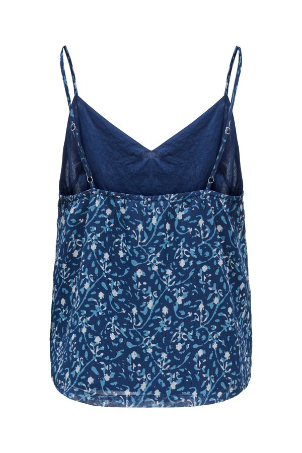 Only Top com al&ccedil;as ajust&aacute;veis azul
