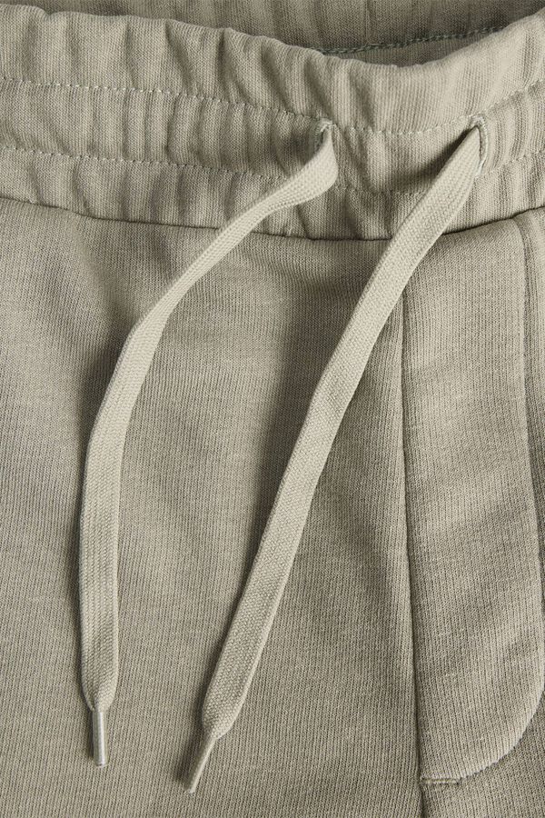 Jack & Jones Regular fit fleece cargo Bermuda shorts grey