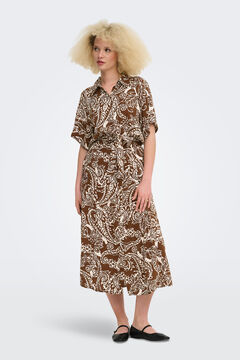 Only Vestido largo de lino