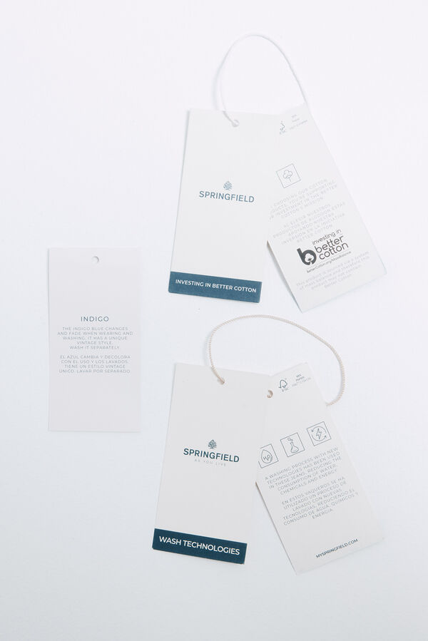 Springfield Essential denim jacket blue