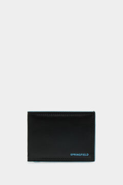 Springfield Contrast faux leather wallet black