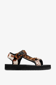 D. Franklin Sandalias trekking estampado animal