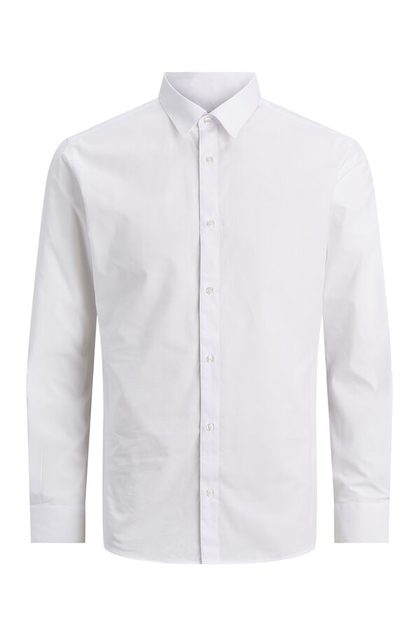 Jack & Jones poplin dress shirt white