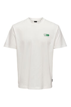Springfield Short-sleeved T-shirt blanc