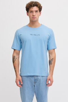 JJ REBEL Camiseta relaxed fit azul