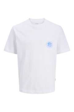 Jack & Jones T-shirt manga curta em algod&atilde;o