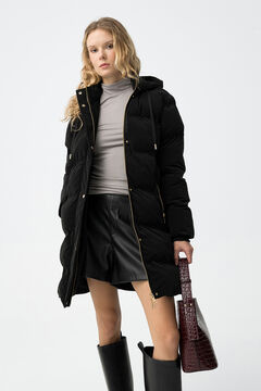 Tiffosi Abrigo largo acolchado