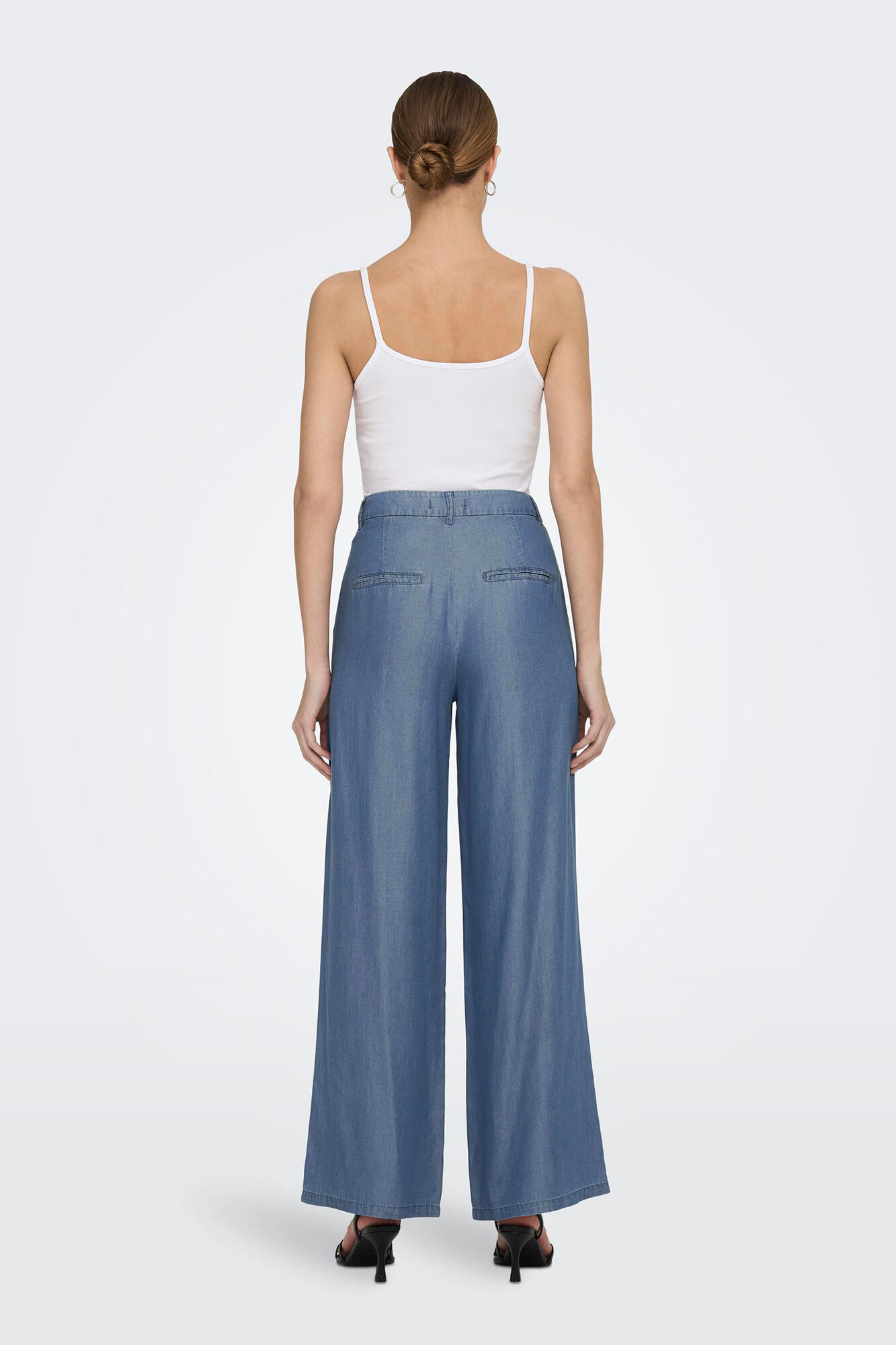 JDY Pantal&oacute;n ancho largo y fluido