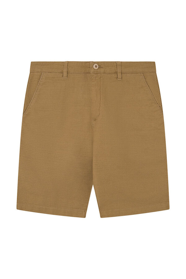 Springfield Comfort fit cargo Bermuda shorts beige