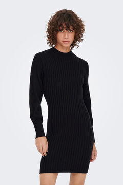 Springfield Short knit dress black