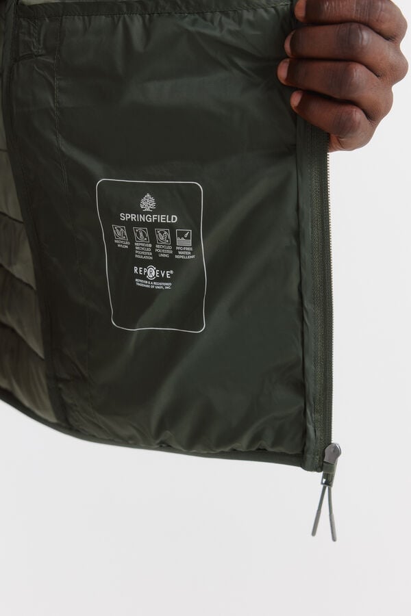 Springfield Puffer jacket beige