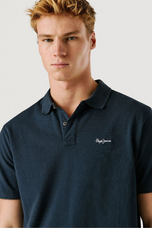 Pepe Jeans Short sleeve polo shirt blue