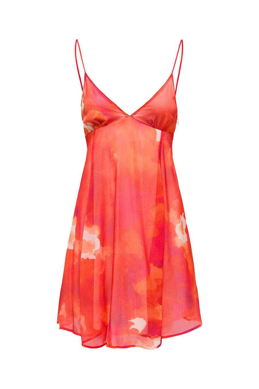 Vestido corto estampado