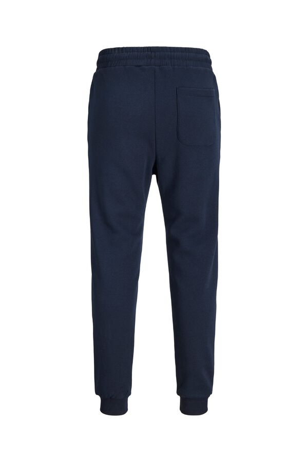 Jack & Jones Hose Regular Fit mittelhoher Bund Blau